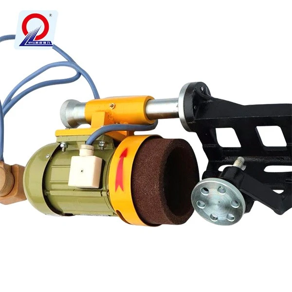 Electric track grinding machine